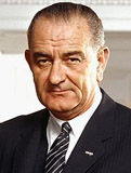 president lyndon b johnson