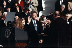 president clinton's inauguration