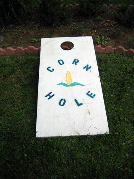 corn hole game