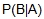 probability of B given A 